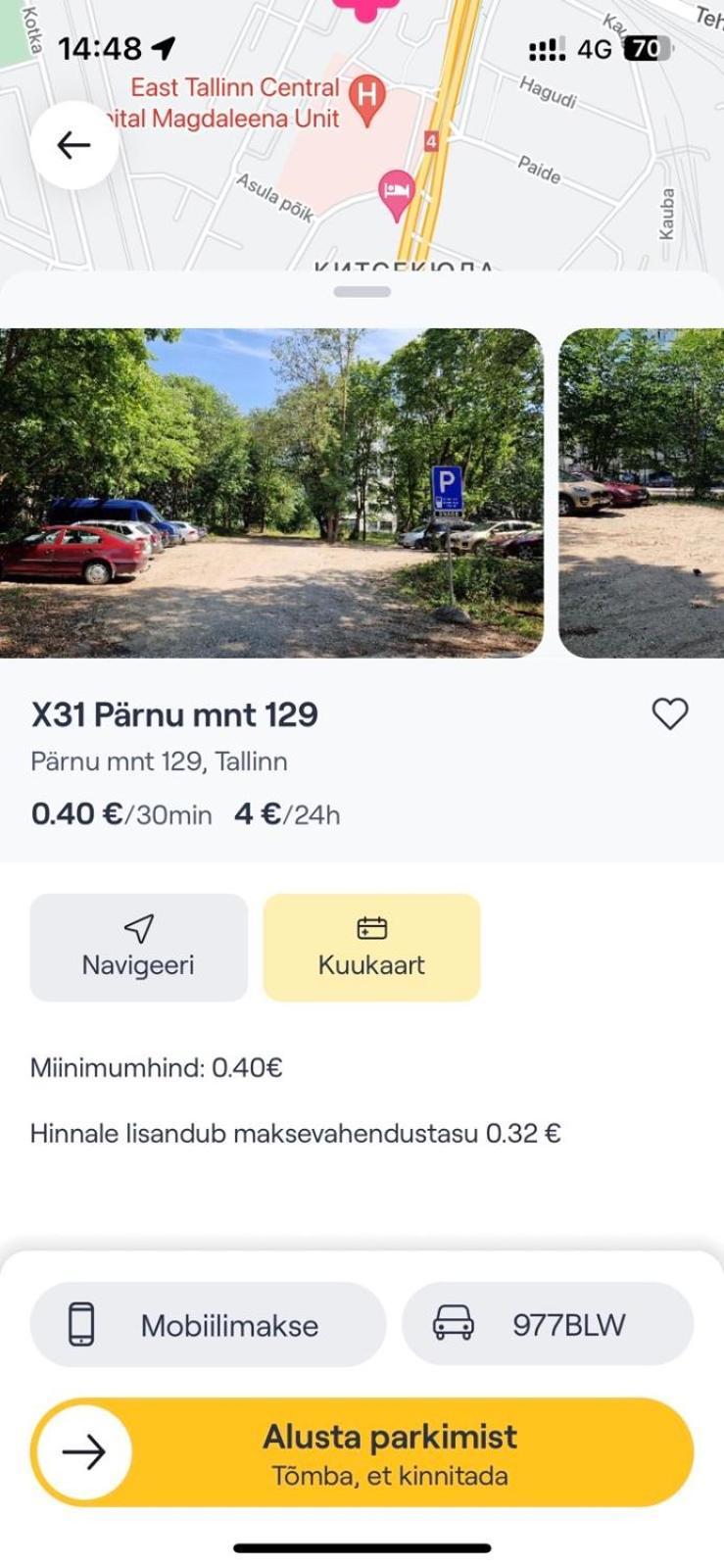 Korter двухкомнатная в центре города Tallinn